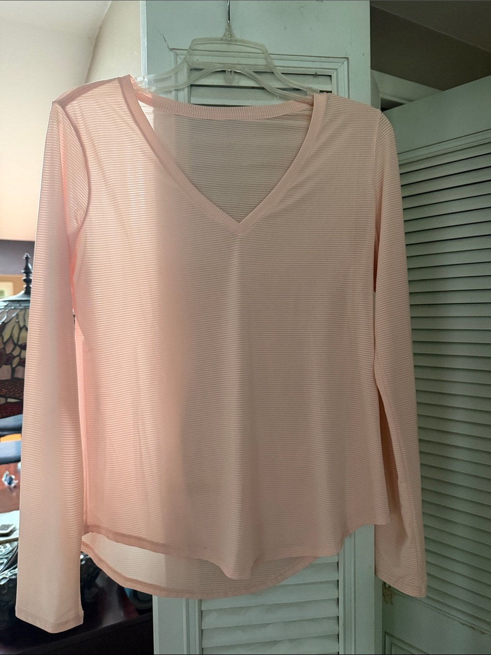 Zyia Wanderer  Long Sleeve Top - Light Pink